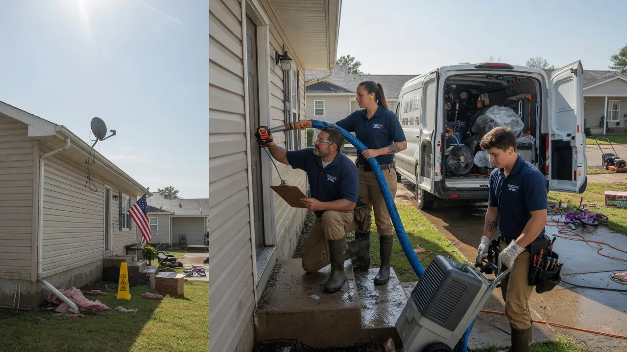 Ceiling Water Damage Restoration in Miamisburg, OH near me