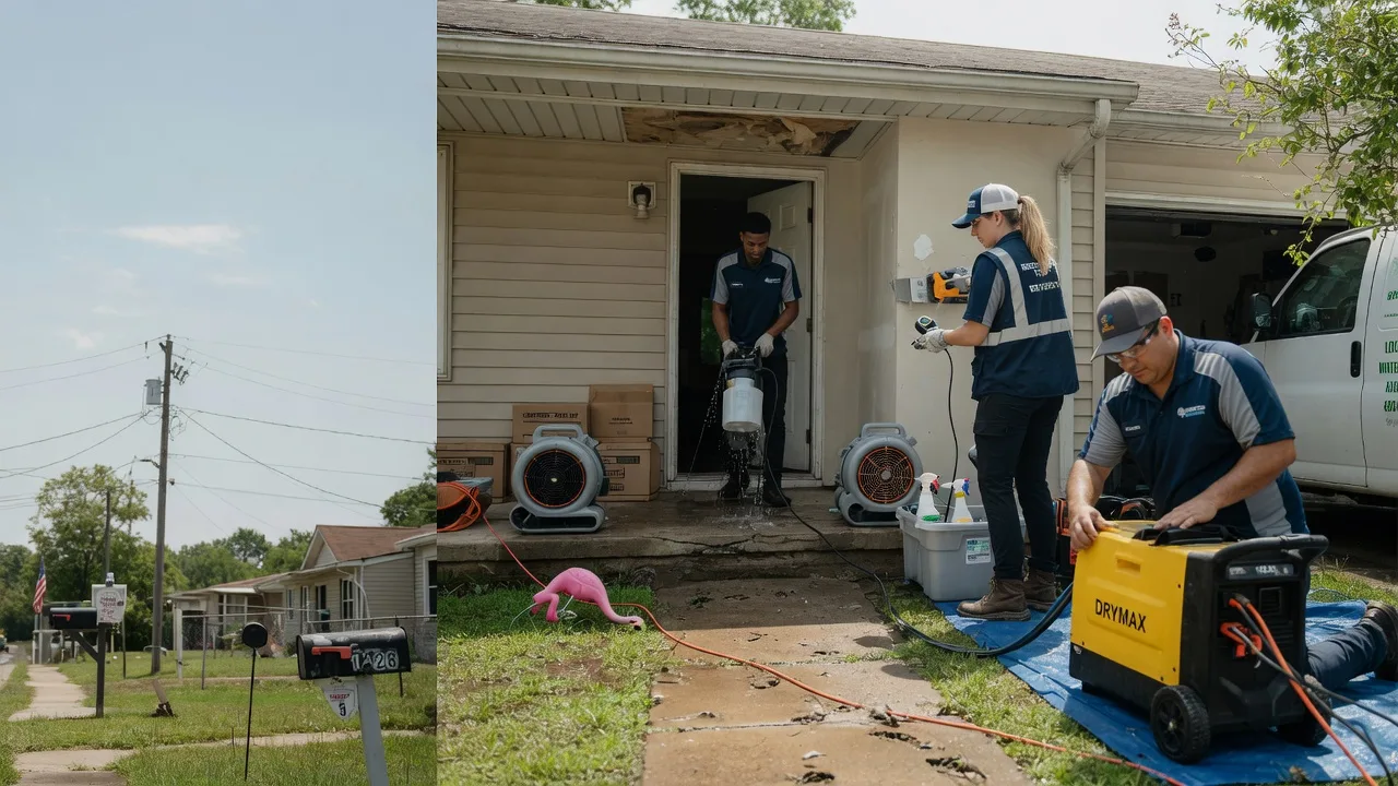 Storm Damage Water Removal in Miamisburg, OH near me